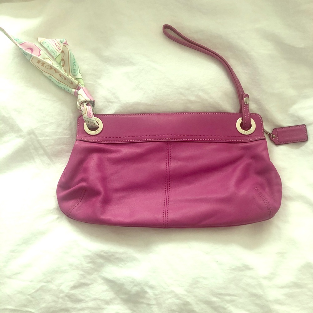 Coach Pink Clutch